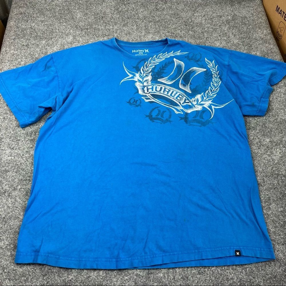 𝅺Hurley Shirt xxl Men's blue